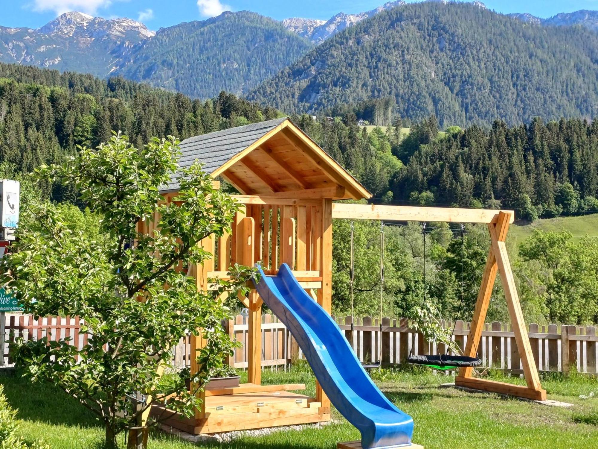 Haufhof-Pension Am Bauernhof, Haus Im Ennstal Bei Schladming Haus im Ennstal Exterior foto